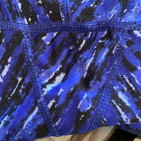 Blue camo leggings - Picture 3 of 4